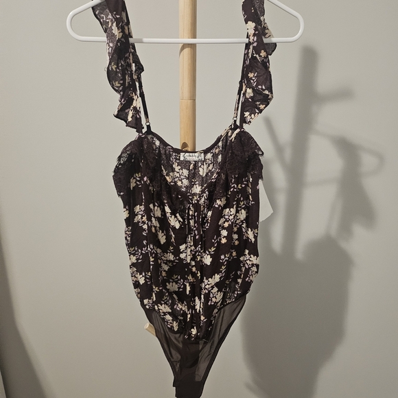 Free People Intimatetly Bodysuit (NWT), Size M - Picture 1 of 2